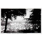 1940's Bilhete Postal de Palmela. Vista parcial tomada do Terreiro do Castelo 1