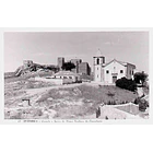 1950's Bilhete Postal de Sesimbra. Castelo e Igreja de Nossa Senhora da Consolação 1