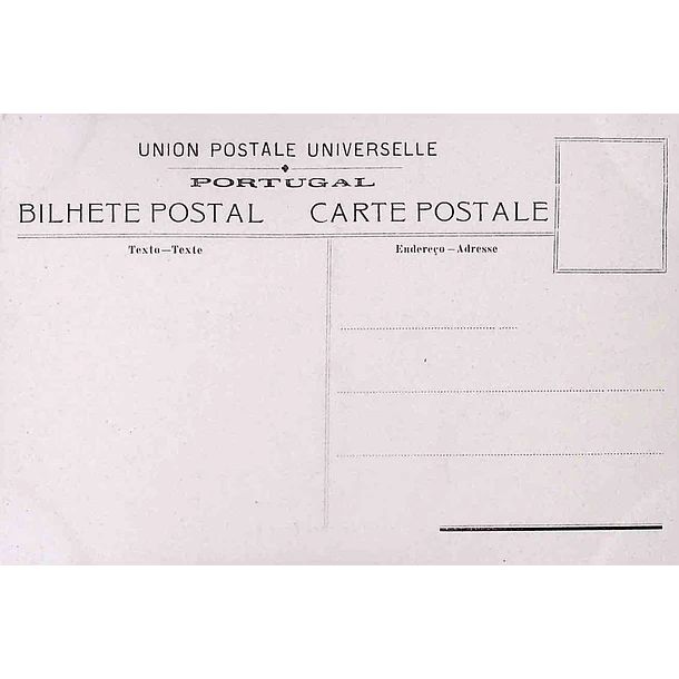 1906 Bilhete Postal de Setúbal. Antigo Convento dos Capuchos