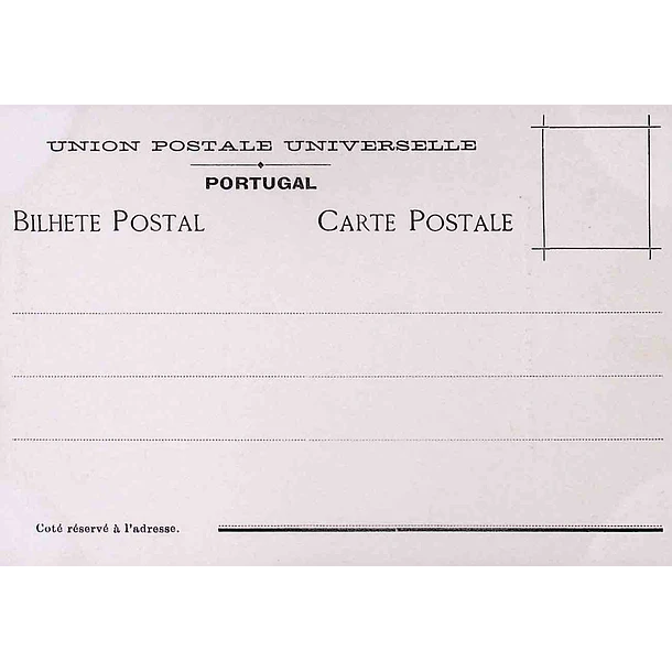 1906 Bilhete Postal de Setúbal. Vista tirada do Castelo de Palmela