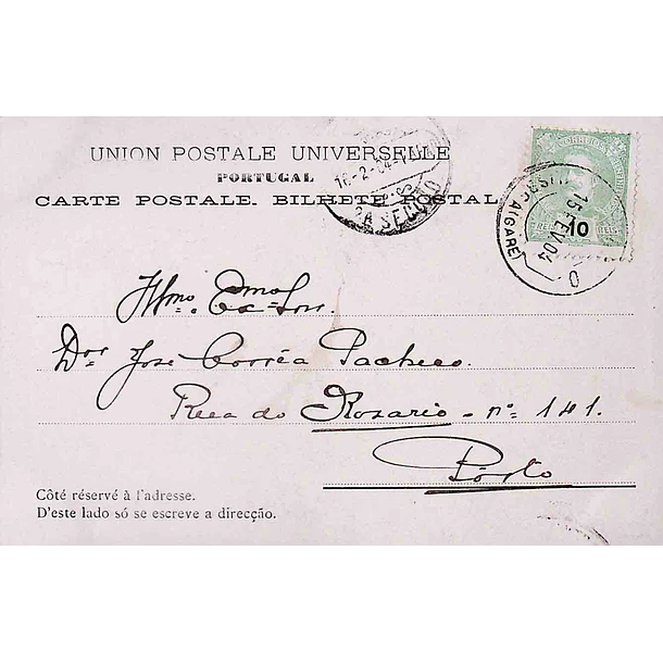 1904 Bilhete Postal de Setúbal. Praia da Maria Esguelha
