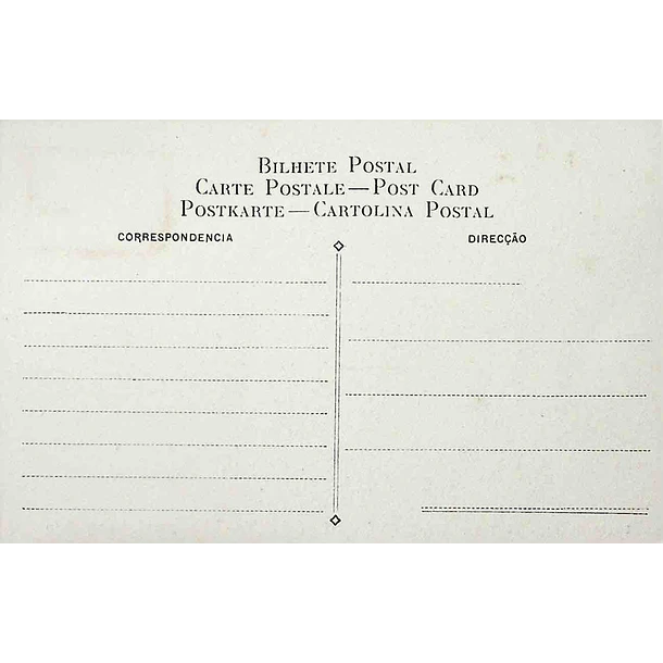 1900's Bilhete Postal de Bragança. Vista geral, lado poente