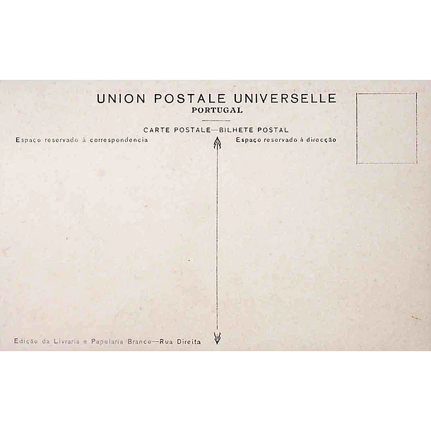 1900's Bilhete Postal de Vila Real. Ponte metálica