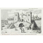 1920's Bilhete Postal de Vila Real. Reconstituição das Portas da Vila 1