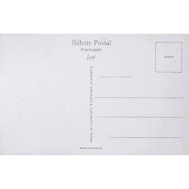 1940's Bilhete Postal de Lamego. Sé