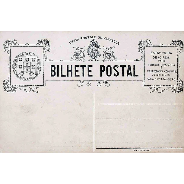 1900's Bilhete Postal de Viseu. Bairro de S. Miguel