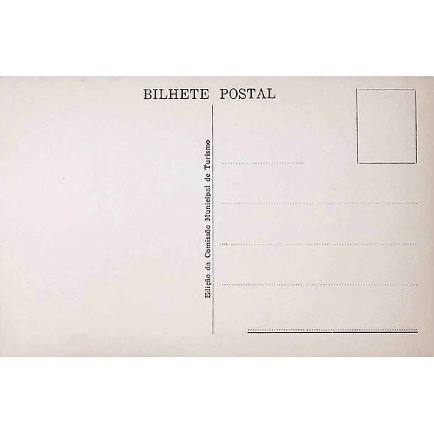 1950's Bilhete Postal de Viseu. Vista Parcial Aérea
