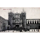 1910's Bilhete Postal de Viseu. Sé e Liceu 1