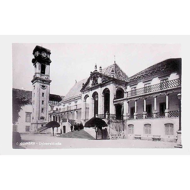 1940's Bilhete Postal de Coimbra. Universidade