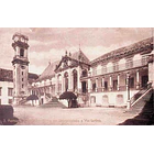 1930's Bilhete Postal de Coimbra. Torre da Universidade e Via Latina 1
