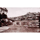 1930's Bilhete Postal de Coimbra. Um trecho da cidade 1