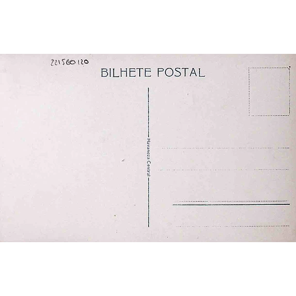 1930's Bilhete Postal de Coimbra. Um trecho da cidade