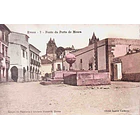 1920's Bilhete Postal de Évora. Fonte da Porta de Moura 1