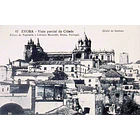 1920's Bilhete Postal de Évora. Vista Parcial da Cidade 1