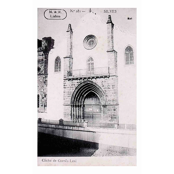 1908 Bilhete Postal de Silves