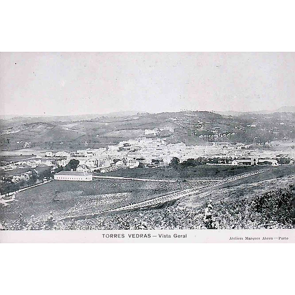 1910's Bilhete Postal de Torres Vedras. Vista Geral