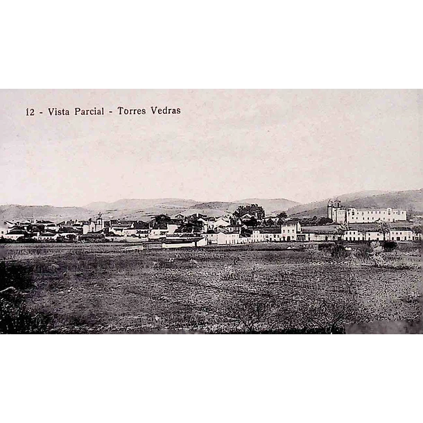 1910's Bilhete Postal de Torres Vedras. Vista Parcial