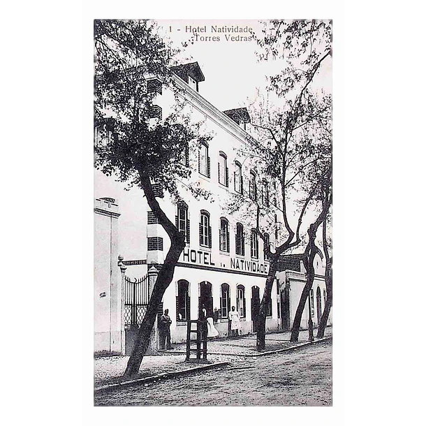 1910's Bilhete Postal de Torres Vedras. Hotel Natividade