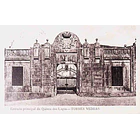 1925 Bilhete Postal de Torres Vedras. Entrada Principal da Quinta das Lapas 1