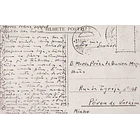 1925 Bilhete Postal de Torres Vedras. Entrada Principal da Quinta das Lapas 2