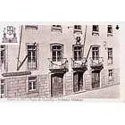 1925 Bilhete Postal de Torres Vedras. Armas da Vila e Paços do Concelho 1