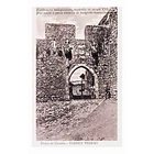 1925 Bilhete Postal de Torres Vedras. Porta do Castelo 1