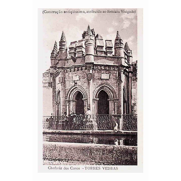 1925 Bilhete Postal de Torres Vedras. Chafariz dos Canos