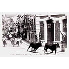 1940's Bilhete Postal de Vila Franca de Xira. Espera de Touros 1