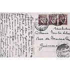1930's Bilhete Postal de Oeiras. Largo do Pelourinho 2