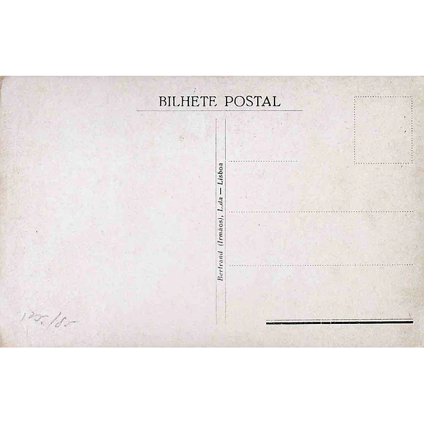 1930's Bilhete Postal de Bucelas. Fonte da Água Férrea