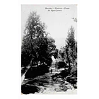 1930's Bilhete Postal de Bucelas. Freixial. Fonte da Água Férrea 1