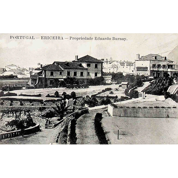 1910's Bilhete Postal da Ericeira. Propriedade Eduardo Burnay