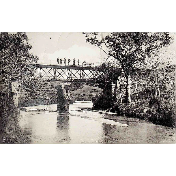 1910's Bilhete Postal da Ericeira. Ponte da Carvoeira