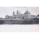 1902 Bilhete Postal de Mafra. Real Convento de Mafra 1