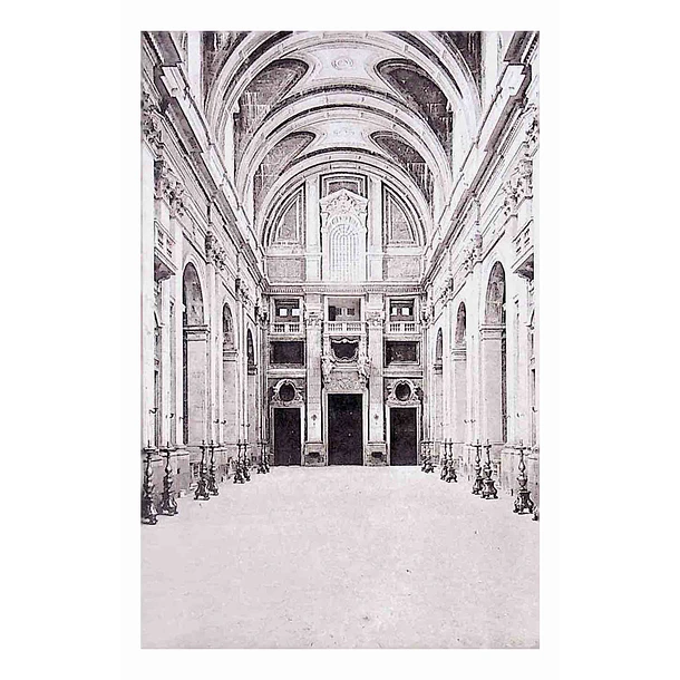 1930's Bilhete Postal de Mafra. Entrada da Basílica