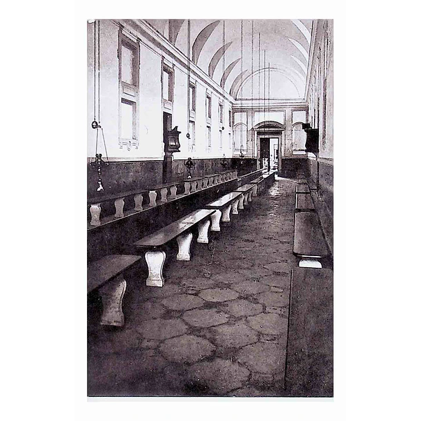 1930's Bilhete Postal de Mafra. Refeitório dos Frades