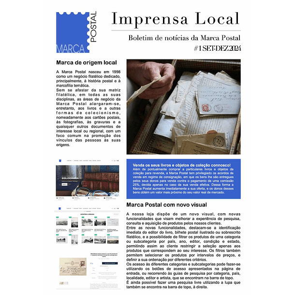 Imprensa Local # 1 SET-DEZ 2024