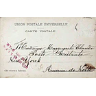 1900's Bilhete Postal de Caxias. Cascata da Quinta Real 2