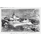 1950's Bilhete Postal do Cabo da Roca. Vista Aérea do Farol 1