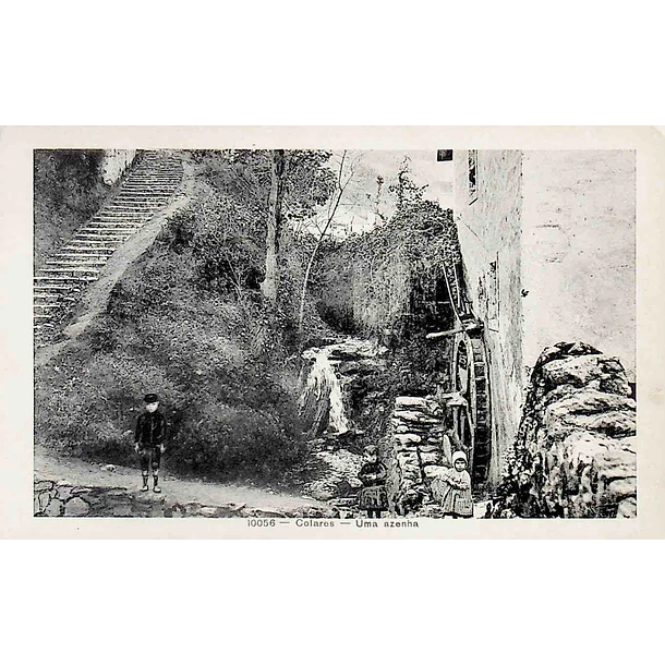 1920's Bilhete Postal de Colares. Uma Azenha