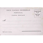 1901 Bilhete Postal de Queluz. Palácio Real, lado Sul 2
