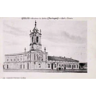 1902 Bilhete Postal de Queluz. Club e Teatro 1