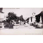 1902 Bilhete Postal de Queluz. Parque do Palácio Real 1