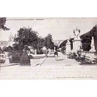 1902 Bilhete Postal de Queluz. Parque do Palácio Real 1