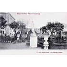 1907 Bilhete Postal de Queluz. Parque do Palácio Real 1