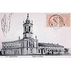 1904 Bilhete Postal de Queluz. Igreja do Paço 1