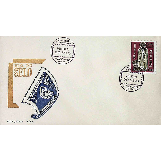 1962 Carimbo Comemorativo do VIII Dia do Selo