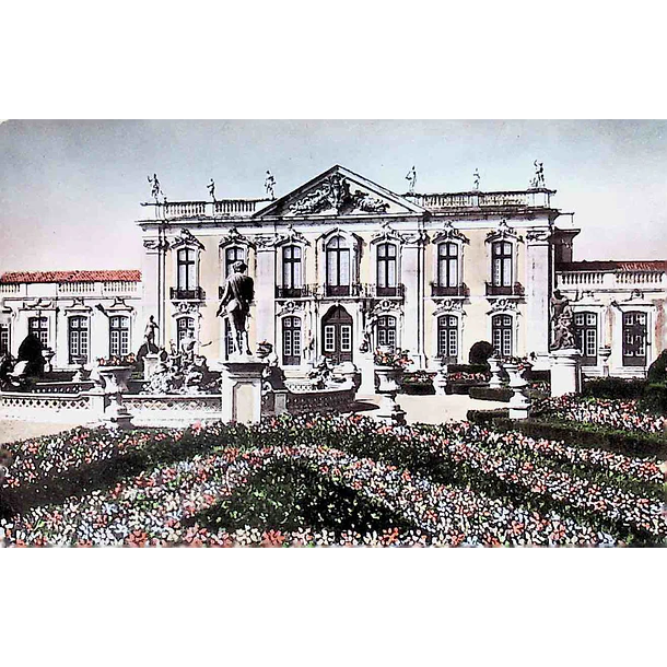 1950's Bilhete Postal de Queluz. Palácio de Queluz