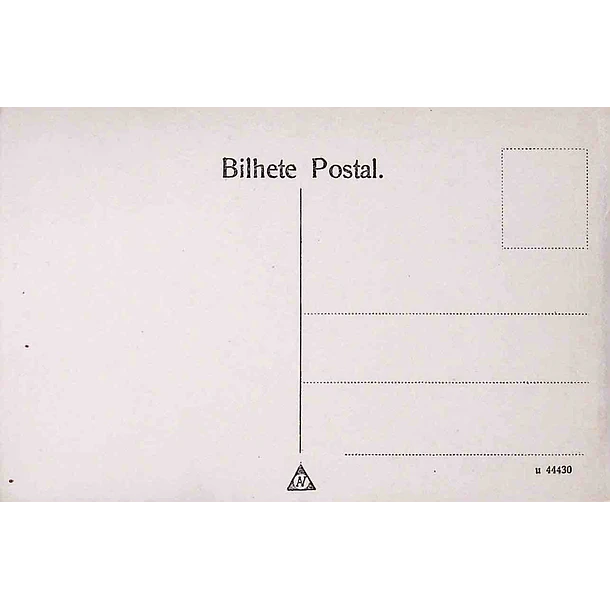 1940's Bilhete Postal de Queluz. Uma sala do Palácio