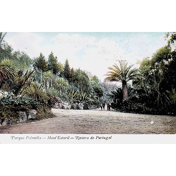 1910's Bilhete Postal do Monte Estoril. Parque Palmela